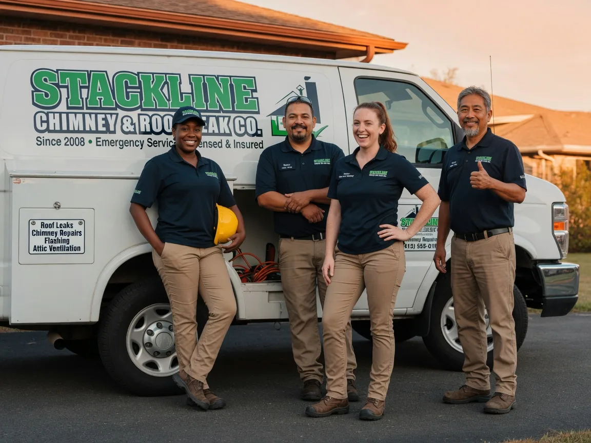 Chimney flashing repair company in Versailles, OH